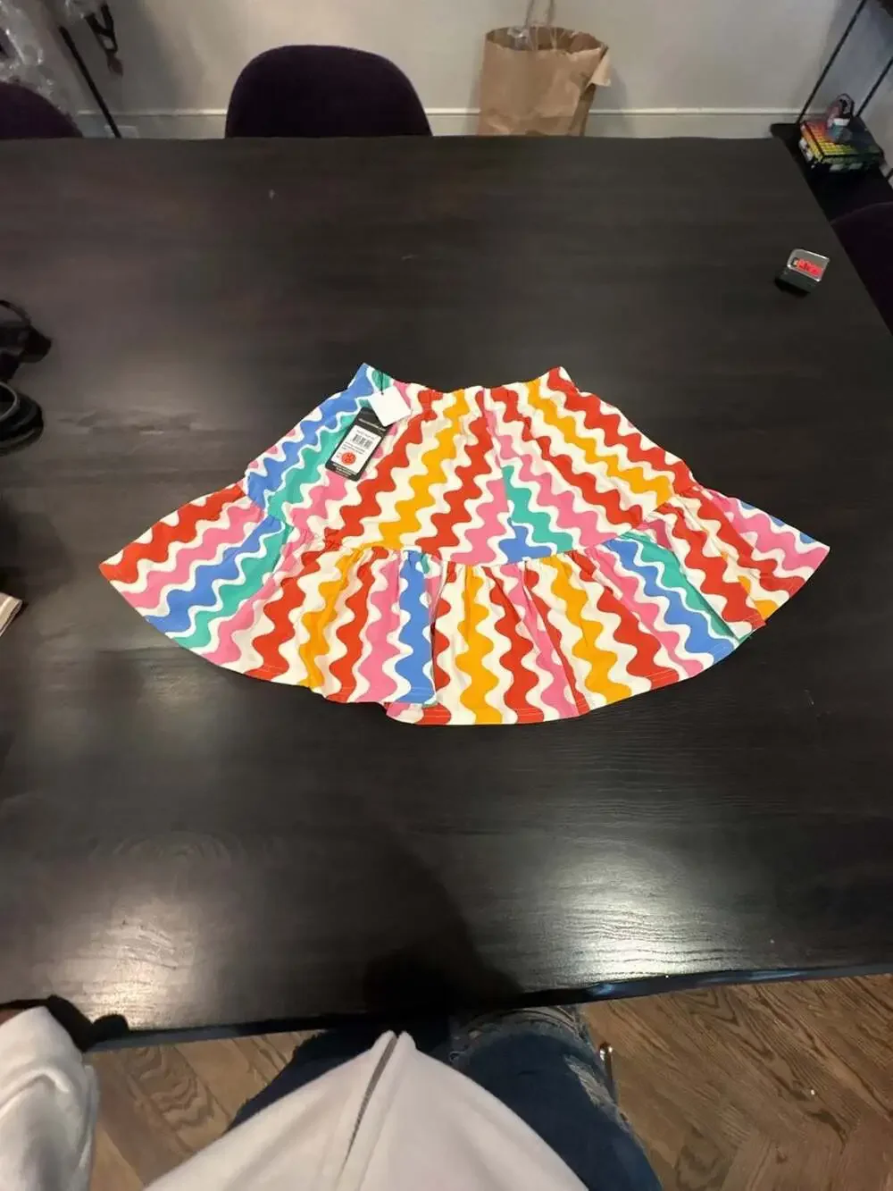 Rock Your Kid Ric Rac Skirt size 10 years new with tags stretch waist